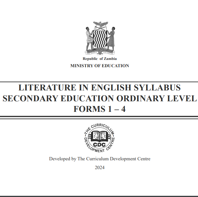 Forms 1 – 4 English Syllabus Secondary Education Ordinary Level (Zambia)