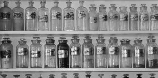 Convict chain gang and prison guard in Georgia